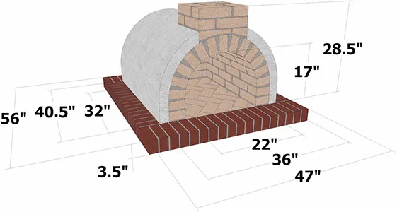 how to build an outdoor pizza oven step by step