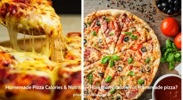 Homemade Pizza Calories & Nutrition